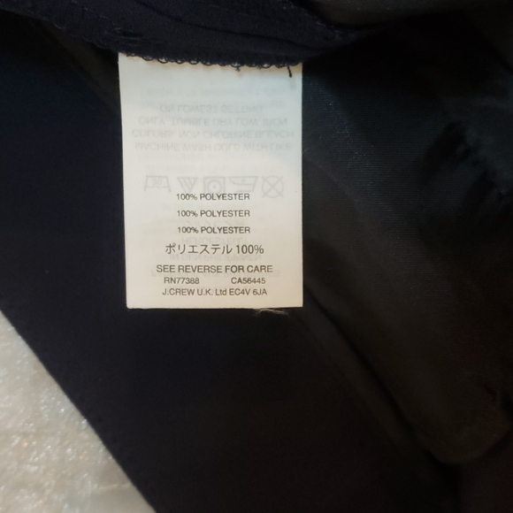 J.CREW NAVY BLUE PANTS SIZE 14 - Picture 10 of 16